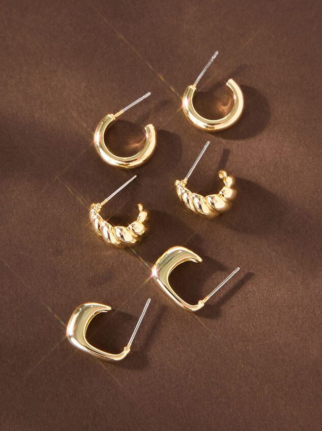Twist Mini Hoop Earring Set - ALTAR'D STATE KIDS