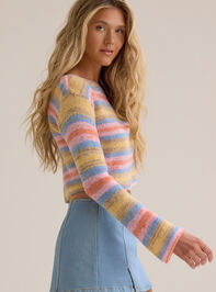 Aisling Striped Sweater Detail 4 - ALTAR'D STATE KIDS