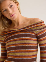 Mayte Striped Sweater Detail 4 - AS Kids