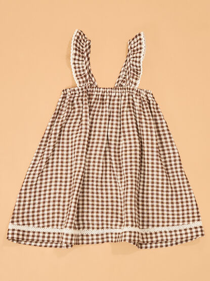 Kylie Gingham Toddler Dress - AS Kids