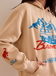 Bronco Oversized Hoodie Detail 3 - AS Kids