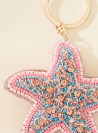 Beaded Starfish Bag Charm Detail 3 - AS Kids