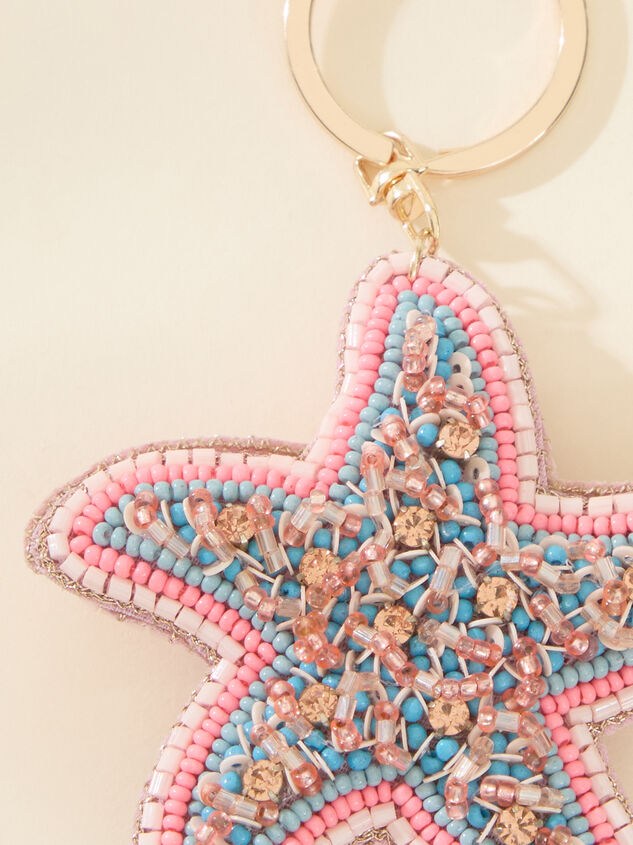 Beaded Starfish Bag Charm Detail 3 - AS Kids