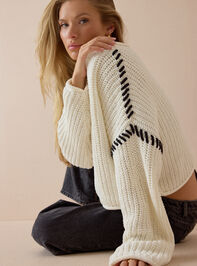 Violetta Whipstitch Pullover Sweater - AS Kids