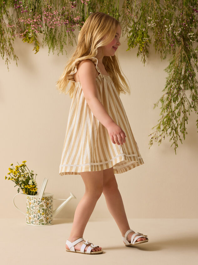 Cora Striped Dress Detail 3 - ALTAR'D STATE KIDS