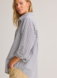 Kate Plaid Button Up Top Detail 5 - AS Kids