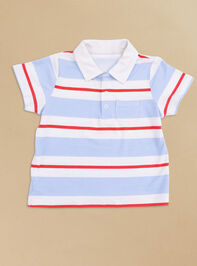 Preston Preppy Rugby Polo with Shorts Set Detail 2 - AS Kids