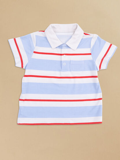 Preston Preppy Rugby Polo with Shorts Set - AS Kids