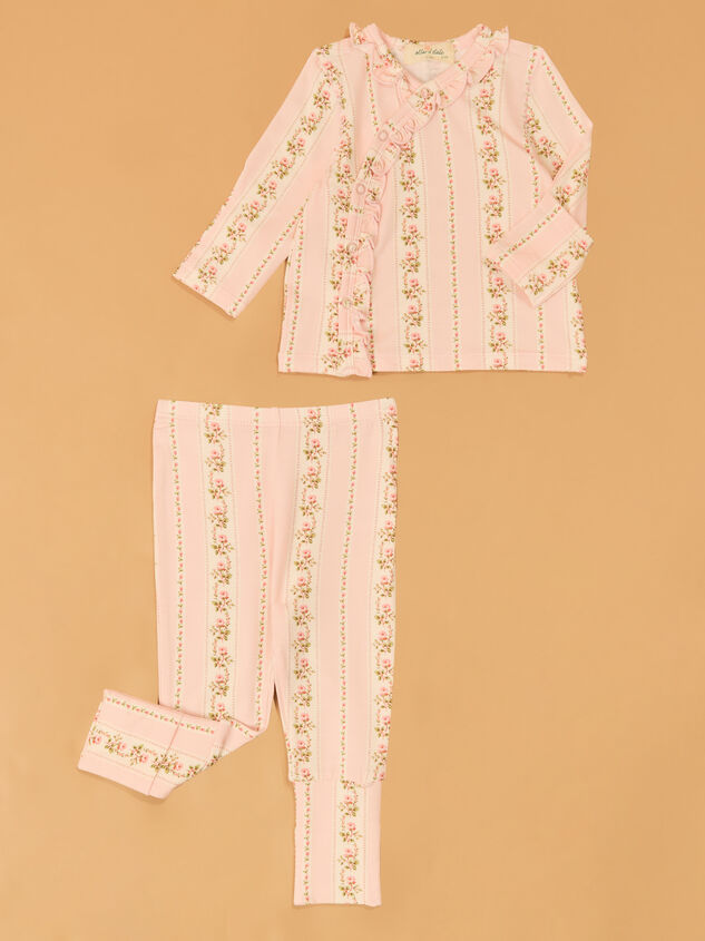 Antoinette Floral Snap Top Set - AS Kids
