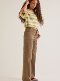 Lynn Tie Waist Low-Rise Jean Detail 4 - AS Kids