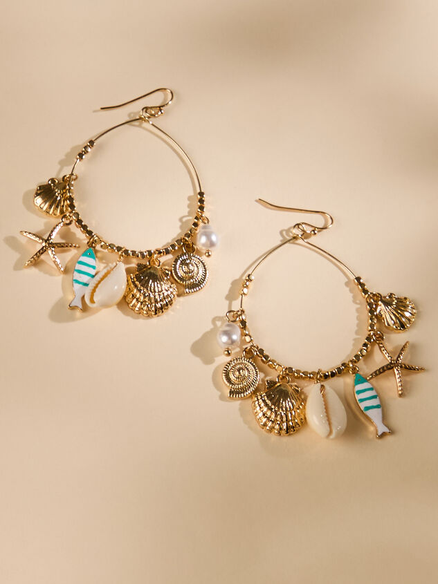 Shell Charm Dangle Earring - ALTAR'D STATE KIDS