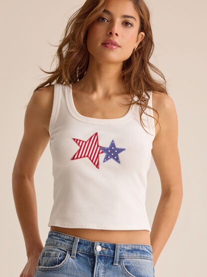 Americana Star Tank Top - AS Kids