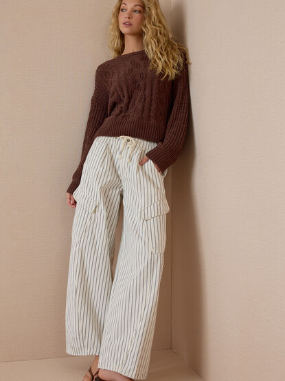 Colette Cable Knit Sweater - AS Kids