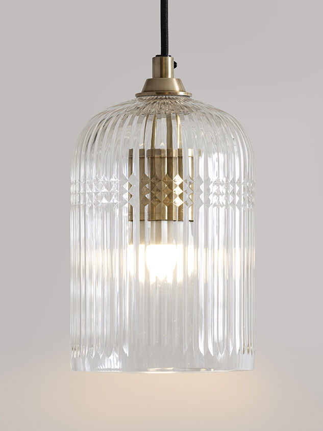 Annabelle Cloche Glass Pendant Detail 3 - AS Kids