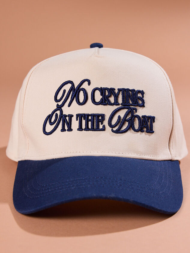 &ldquo;No Crying On The Boat&rdquo; Trucker Hat - ALTAR'D STATE KIDS