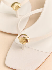 Xantara Shell Kitten Heel by Billini Detail 3 - AS Kids