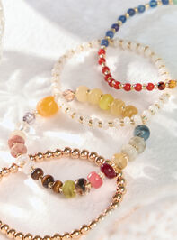 Eliana Beaded Stretch Bracelet Detail 2 - AS Kids