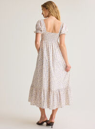 Kayela Floral Mama Dress Detail 6 - AS Kids