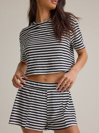 Nyra Stripe Relaxed Short Detail 5 - AS Kids