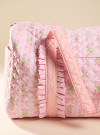 Oh So Fancy Quilted Weekender Bag Detail 4 - ALTAR'D STATE KIDS