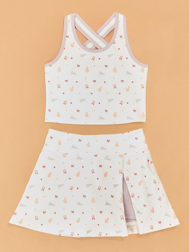 Cheer X-Back Tank Detail 3 - AS Kids