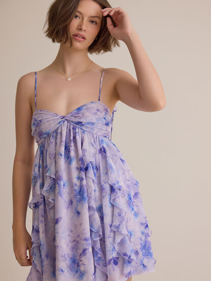 Whitley Floral Mini Dress - AS Kids