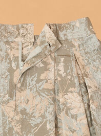 Calli Camo Pleated Skort Detail 2 - AS Kids