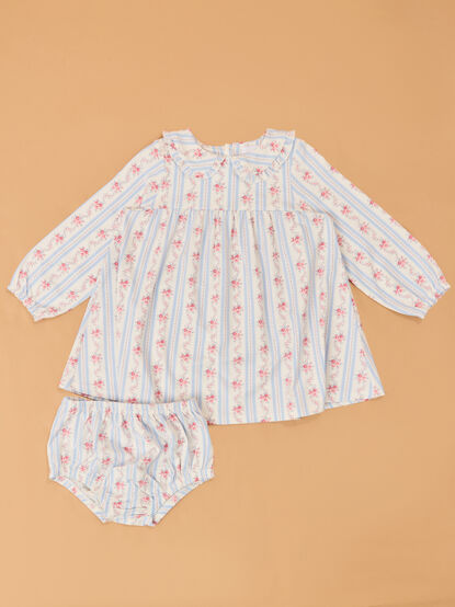 Anna Floral Peter Pan Dress - AS Kids