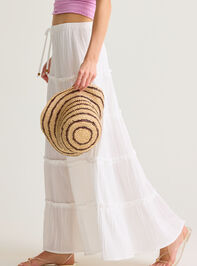 Gillian Tiered Maxi Skirt Detail 4 - AS Kids