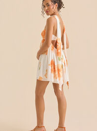 Dallie Strapless Floral Mini Dress Detail 6 - ALTAR'D STATE KIDS