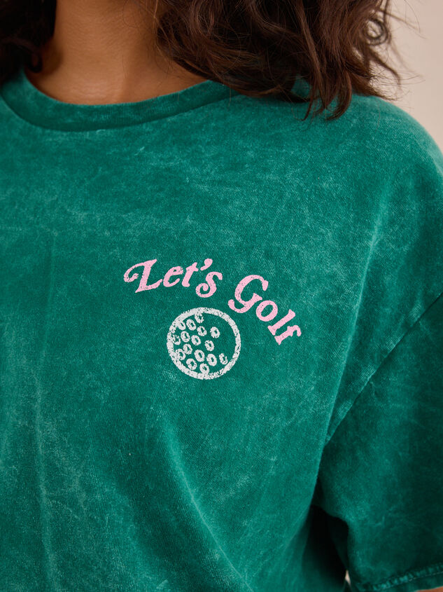 Lets Golf Graphic Tee Detail 4 - ALTAR'D STATE KIDS