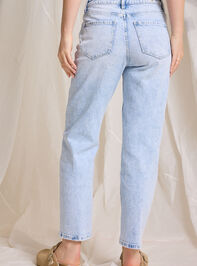 Savvy Straight Leg Jeans Detail 5 - ALTAR'D STATE KIDS