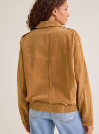 Ari Geniune Suede Jacket Detail 5 - AS Kids