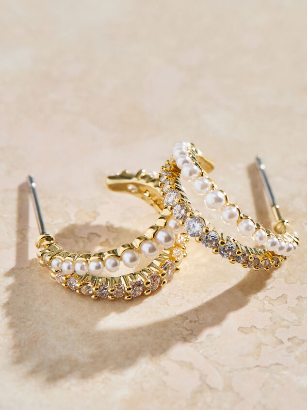 Faye Hoop Earrings Detail 3 - ALTAR'D STATE KIDS