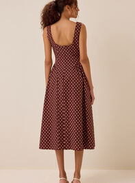 Cosette Square Neck Maxi Dress Detail 5 - AS Kids