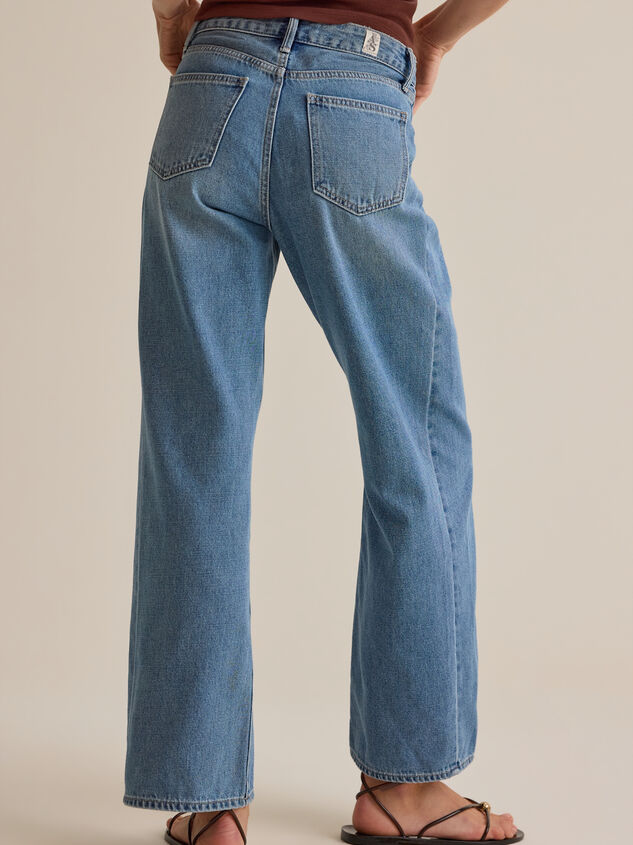 Hailey High Rise Barrel Jeans Detail 5 - AS Kids