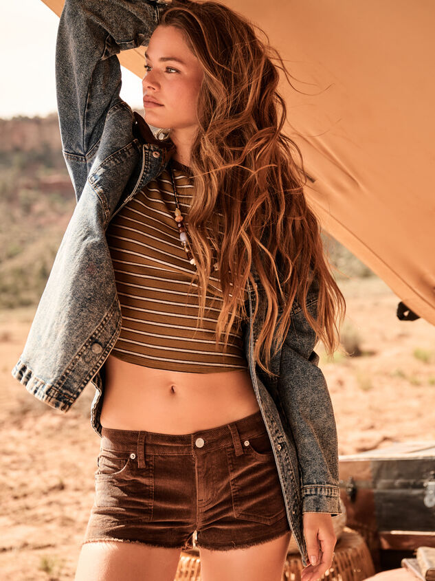 Laura Denim Barn Jacket Detail 3 - AS Kids