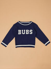 Bubs Collegiate Sweater Detail 3 - AS Kids
