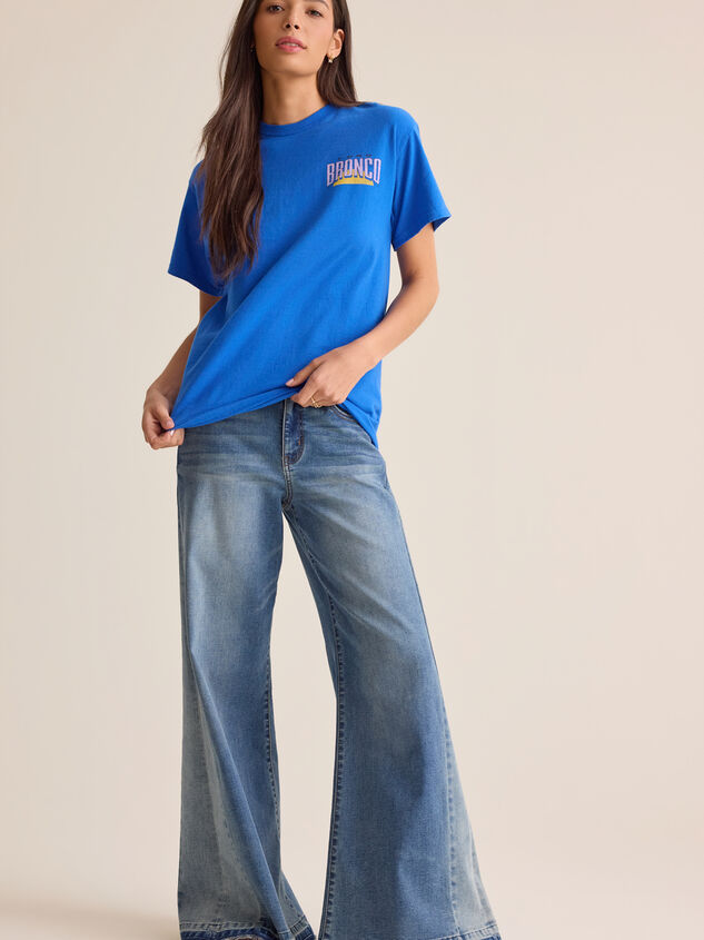 Born Wild Bronco Graphic Tee - AS Kids