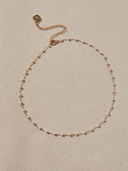 Dainty Pearl Choker - ALTAR'D STATE KIDS