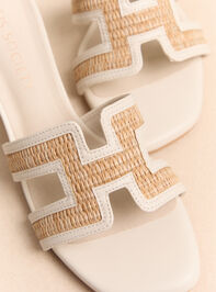 Eileen Raffia Heel Detail 4 - AS Kids