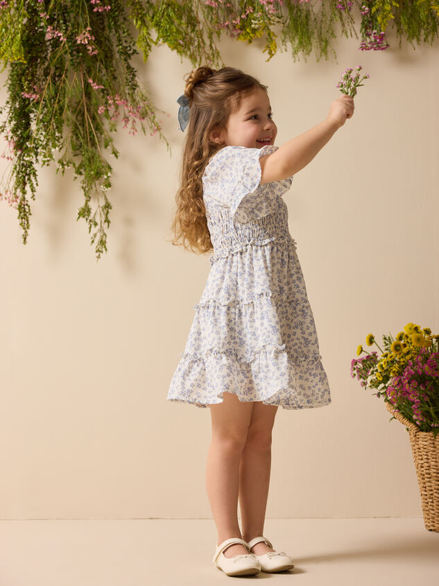 Laurel Floral Dress Detail 2 - ALTAR'D STATE KIDS