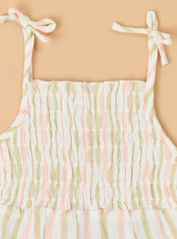 Eve Stripe Smocked Gauze Bubble Detail 2 - ALTAR'D STATE KIDS