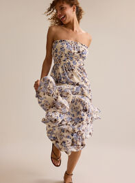 Amanda Floral Maxi Dress Detail 4 - AS Kids