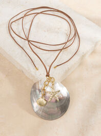 Seashell Charm Cluster Necklace - ALTAR'D STATE KIDS