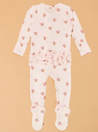 Mini Football Heart Ruffled Footie Detail 4 - AS Kids