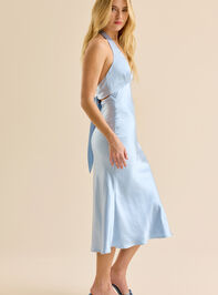 Nolita Satin Maxi Dress Detail 3 - ALTAR'D STATE KIDS