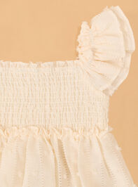 Fiona Flutter Sleeve Toddler Set Detail 2 - AS Kids