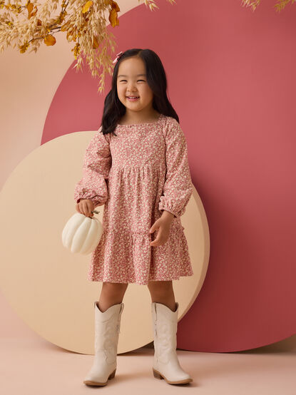 Livy Floral Toddler Dress - AS Kids