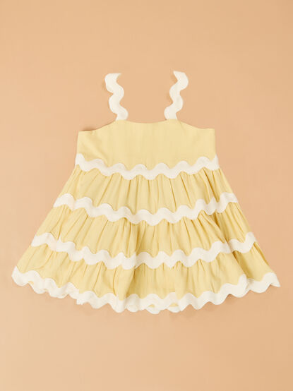 Ruby Ric Rac Toddler Dress - ALTAR'D STATE KIDS